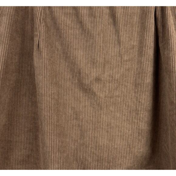 Halara Cocoa Brown High Waisted Mini Corduroy Plus Size Skirt, Size 1X - Picture 5 of 6